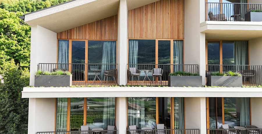 Außenansicht vom Hotel Niedermair