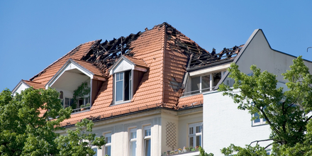 Dachstuhlbrand Wohnungsversicherung