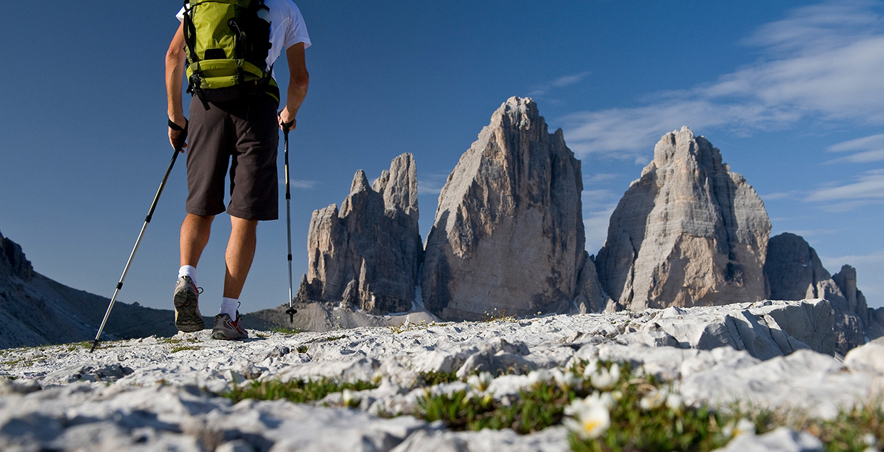 Dolomiten Wanderung - Sicher mit richtiger Ausrüstung und Versicherung