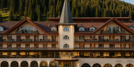 The Grand Hotel Oswald in Wolkenstein