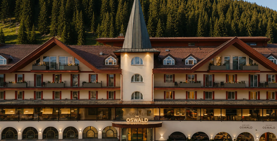 The Grand Hotel Oswald in Wolkenstein