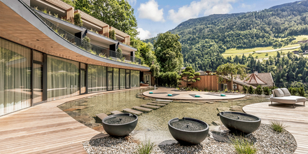 Aussenanlage des Hotel Alpenschlössel